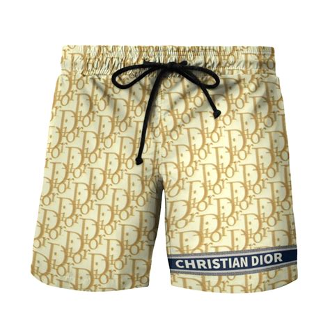 christian dior swim trunks